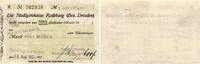 Radeburg 1 Million 18.8.1923 Leicht gebrauch 20,00 EUR kostenloser Versand
