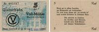 Meinerzhagen-Voss-Mühle 5 Pfennig 31.3.1948 Kassenfrisch 35,00 EUR kostenloser Versand