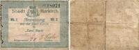 Markirchen-Elsass 2 Mark  Sehr stark gebraucht 50,00 EUR kostenloser Versand