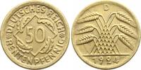 Weimarer Republik 50 Rentenpfennig -