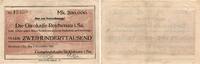 Reichenau in Sachsen 200.000 Mark 4.9.1923 Stärker gebraucht