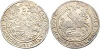 Mansfeld-vorderortische Linie zu Bornstedt 1/2 Taler Bruno II., Wilhelm I., Johann Georg IV. und Volrad VI. 1605-1615. -