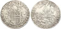 Mansfeld-vorderortische Linie zu Bornstedt 1/2 Taler Karl Adam 1655-1660. -