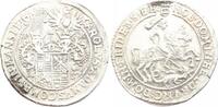Mansfeld-vorderortische Linie zu Bornstedt 1/2 Taler Karl Adam 1655-1660. -
