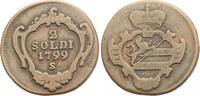 Haus Habsburg 2 Soldi Franz II.(I.) 1792-1835. -