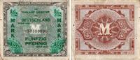 Allgemein 50 Pfennig Alliierte Besatzung 1944. -