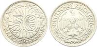 Weimarer Republik 50 Pfennig -