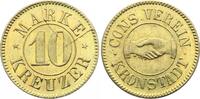 Siebenbürgen 10 Kreuzer oJ Marken und Zeichen 1800-1900. -