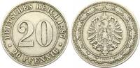 Kleinmünzen 20 Pfennig -