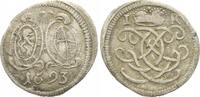 Brandenburg-Ansbach 1 Kreuzer Georg Friedrich der Jüngere 1692-1703. -