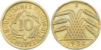Weimarer Republik 10 Reichspfennig -