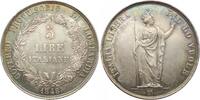 Haus Habsburg 5 Lire Revolutionsjahre 1848-1849. -