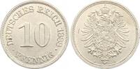 10 Pfennig 1888  A Kleinmünzen  Winz. Kratzer, vorzüglich