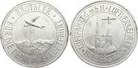 Halberstadt Versilberte Messingmedaille -