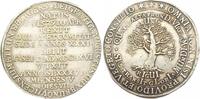 Braunschweig-Wolfenbüttel Breiter Sterbetaler 1666 August der Jüngere 1635-1666. Schöne Patina, sehr