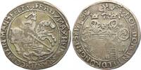 Mansfeld-vorderortische Linie zu Bornstedt 2/3 Taler Franz Maximilian und Franz Heinrich 1644-1692. -