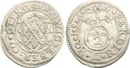 Öttingen 2 Kreuzer Ludwig Eberhard 1622-1634. -
