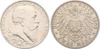 Baden 2 Mark Friedrich I. 1856-1907. -