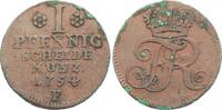 Brandenburg-Preußen Cu Pfennig Friedrich II. 1740-1786. -
