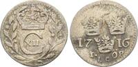 Schweden 1 Öre 1 Karl XII. 1697-1718. -