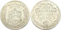 Hohenlohe-Neuenstein-&Ouml;hringen 10 Kreuzer 1770 N Ludwig Friedrich Karl 17... 45,00 EUR kostenloser Versand