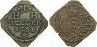 Sachsen-Hildburghausen 1 Hellerklippe Friedrich 1780-1826. -
