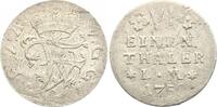 Anhalt-Bernburg 1/6 Taler Victor Friedrich 1721-1765. -