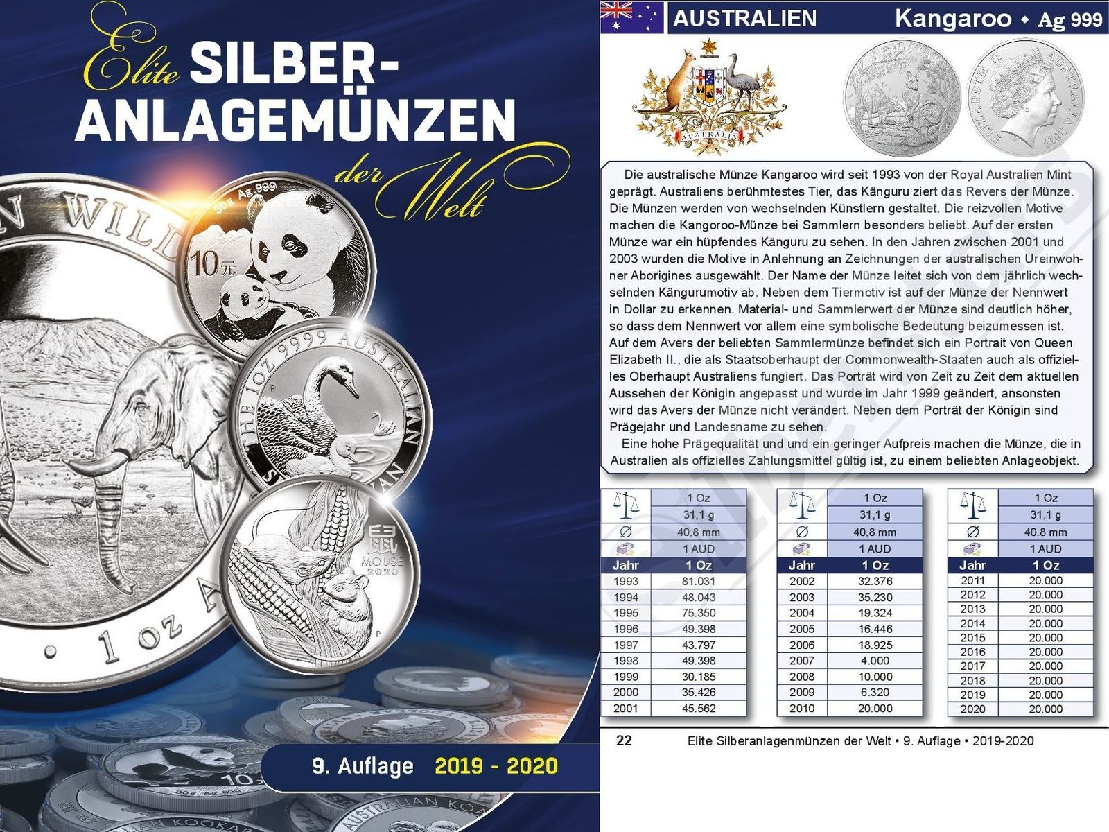 M Nzkatalog Elite Silberanlagem Nzen Der Welt Ma Shops