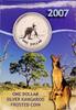 Australien Känguru 1 oz Silber 2007 im Blister 1 AUD 2007 Stempelglanz