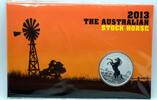 Australien 1 AUD 2013 1 $ 2013 Australien Stock Horse 1 OZ Silber in Bli... 179,00 EUR139,00 EUR  zzgl. 6,50 EUR Versand