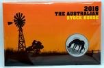 Australien 1 $ 2016 Australien Stock Horse 1 OZ Silber in Blister 1 AUD 2016 Stempelglanz