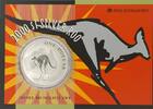 Australien Känguru 1 oz Silber 2000 im Blister 1 AUD 2000 Stempelglanz