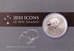 Neuseeland 1 NZD 2010 Kiwi 1 oz Silber 2010 im Blister Stempelglanz 105,00 EUR85,00 EUR  zzgl. 6,50 EUR Versand