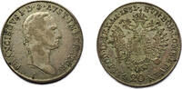 Österreich 20 Kreuzer Wien- Franz II. (I.)- Anliegende Bänder -