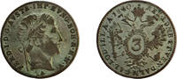 Österreich 3 Kreuzer Wien- Ferdinand I. -