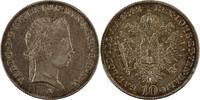 Österreich- Wien 10 Kreuzer 1842 Ferdinand I. Vorzüglich+