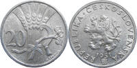 Czechoslovakia 20 Halierov 1951 EF 5,00 EUR  zzgl. 4,90 EUR Versand