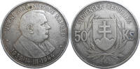 Slovakia 50 Kronen 1944 Jozef Tiso VF 18,00 EUR  zzgl. 4,90 EUR Versand