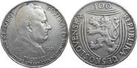 Czechoslovakia 100 Kronen 1951 30th of Communist Party of Czechoslovakia VF 12,00 EUR  zzgl. 4,90 EUR Versand