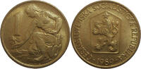 Czechoslovakia 1 krone 1989 aUNC 6,00 EUR  zzgl. 4,90 EUR Versand