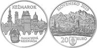 Slovakia 20 Euro 2025 City of Kezmarok PP 72,00 EUR  zzgl. 4,90 EUR Versand