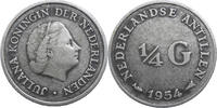 Netherlands 1/4 Gulden Juliana (1948-2004) -