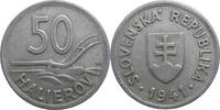 Slovakia 50 halierov WW II. Slovenský štát -
