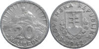 Slovakia 20 halierov WW II. Slovenský štát -