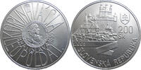 Slovakia 200 Korún 350th Anniversary of Coronation of Leopold I. -