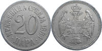 Serbia 20 Para Milan I. (1882-1889) H -