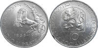 Czechoslovakia 10 Kronen 100th Anniversary of National Theater -