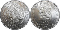 Czechoslovakia 50 Kronen 650th Anniversary of Kremnica Mint -