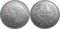 Bulgaria 5 Leva 1894 Feridnad I. (1887-1918) VF 90,00 EUR  zzgl. 4,90 EUR Versand