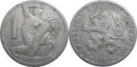 Czechoslovakia 1 krone 1923 VF 6,00 EUR  zzgl. 4,90 EUR Versand